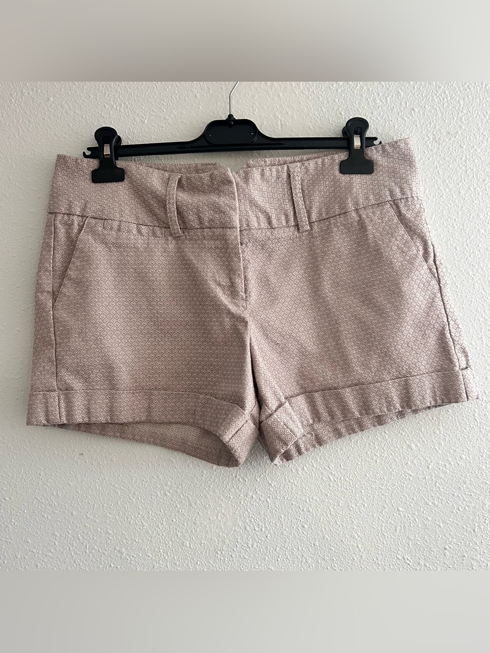 Maurices Blush Pink Textured Cuffed Women's Shorts